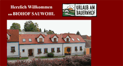 Desktop Screenshot of biohof-erdinger.at